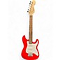 Used Squier Mini Affinity Stratocaster Candy Apple Red Electric Guitar thumbnail