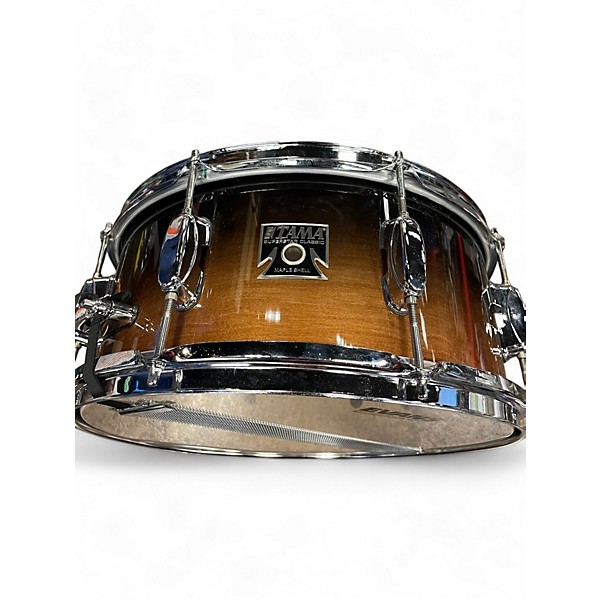 Used TAMA 12X6.5 Superstar Snare Brown Sunburst Drum