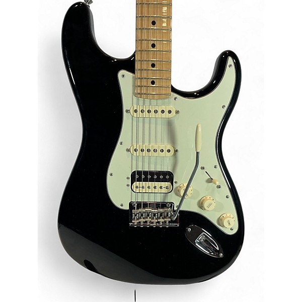 Used Fender American Professional Standard Stratocaster HSS BLACK Solid Body Electric Guitar