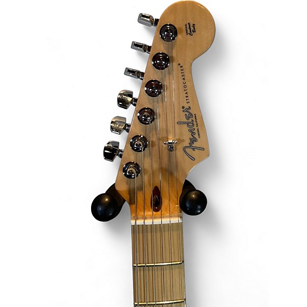 Used Fender American Professional Standard Stratocaster HSS BLACK Solid Body Electric Guitar