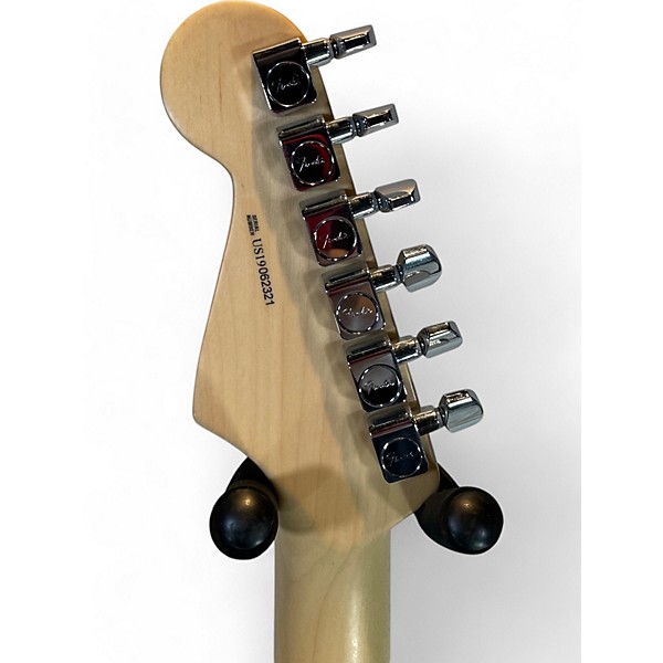 Used Fender American Professional Standard Stratocaster HSS BLACK Solid Body Electric Guitar