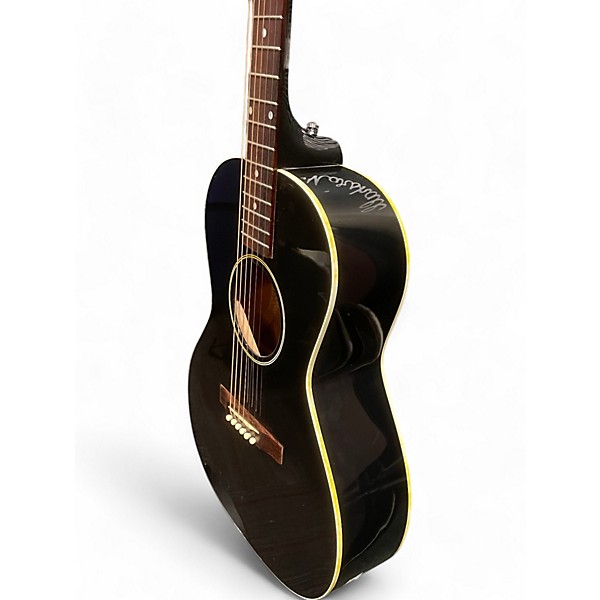 Used Gibson Blues King Ebony Acoustic Guitar