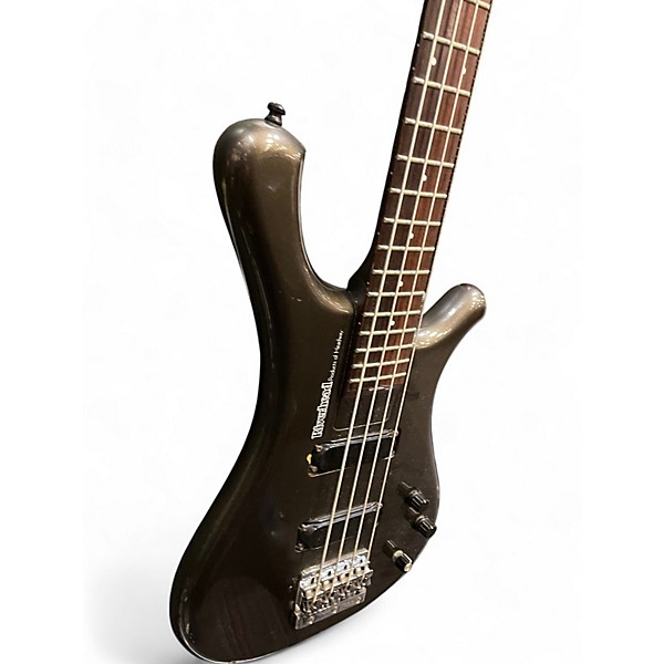 Used Riverhead RJB900 Black Gray Electric Bass Guitar