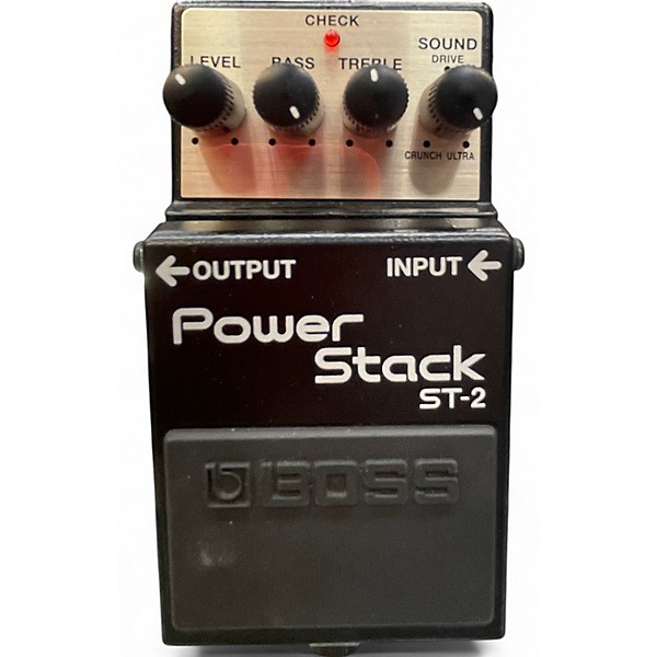 Used BOSS ST2 Power Stack Overdrive Effect Pedal