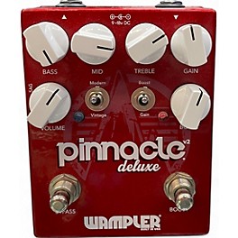 Used Wampler Pinnacle Deluxe Distortion v2 Effect Pedal