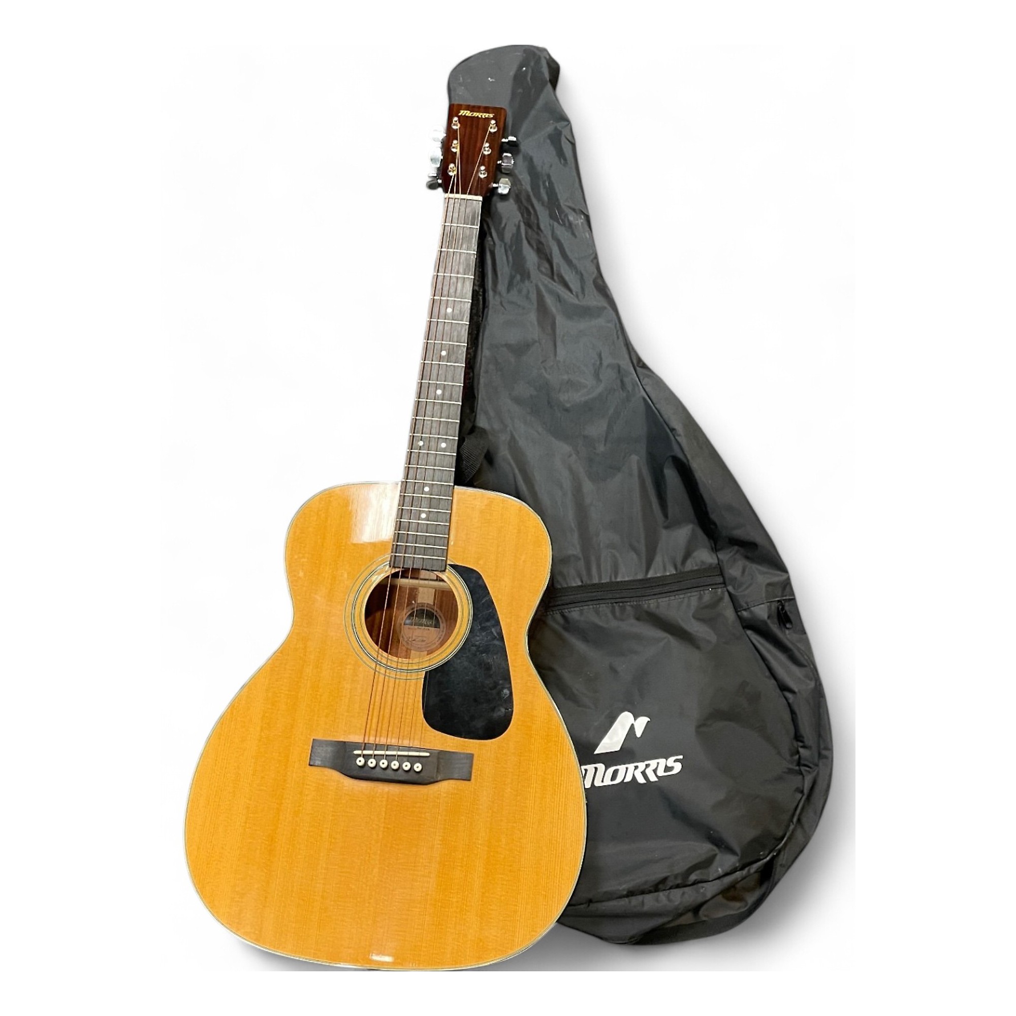 Used Morris MF201N Natural Acoustic Guitar Natural | Guitar Center