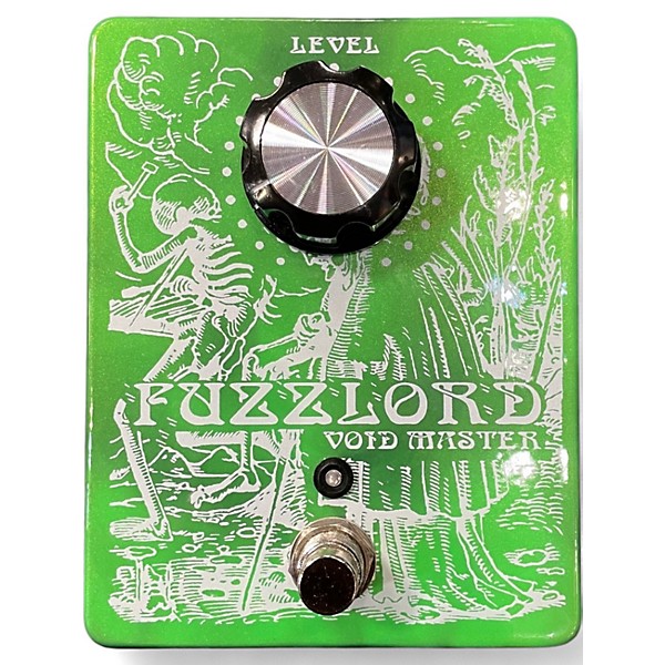 Used Fuzzlord VOID MASTER GREEN SMOKE Effect Pedal