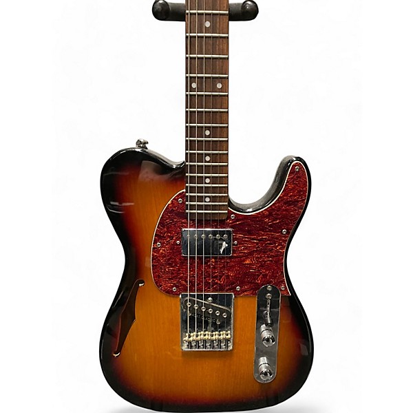 Used G&L ASAT CLASSIC BLUESBOY TRIBUTE semi hollow SUNBURST Hollow Body Electric Guitar