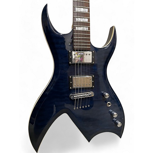 Used B.C. Rich MASTERPIECE Blue Solid Body Electric Guitar