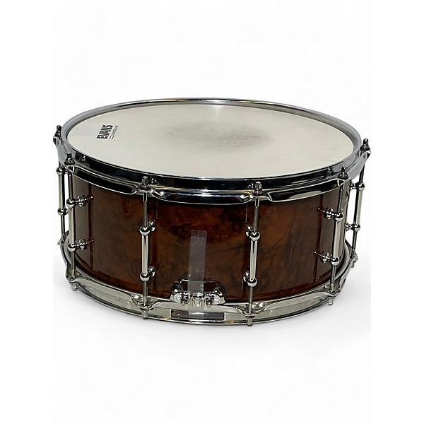 Used Ludwig 14in UNIVERSAL SNARE BEECH  BURL  Drum