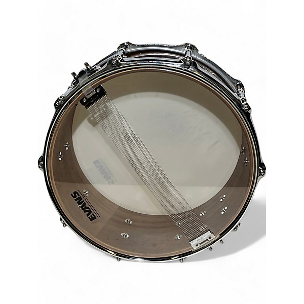 Used Ludwig 14in UNIVERSAL SNARE BEECH  BURL  Drum