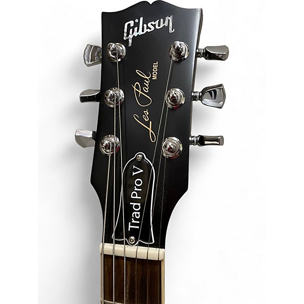 Used Gibson Les Paul Traditional Pro V 2 Color Sunburst Solid Body Electric Guitar