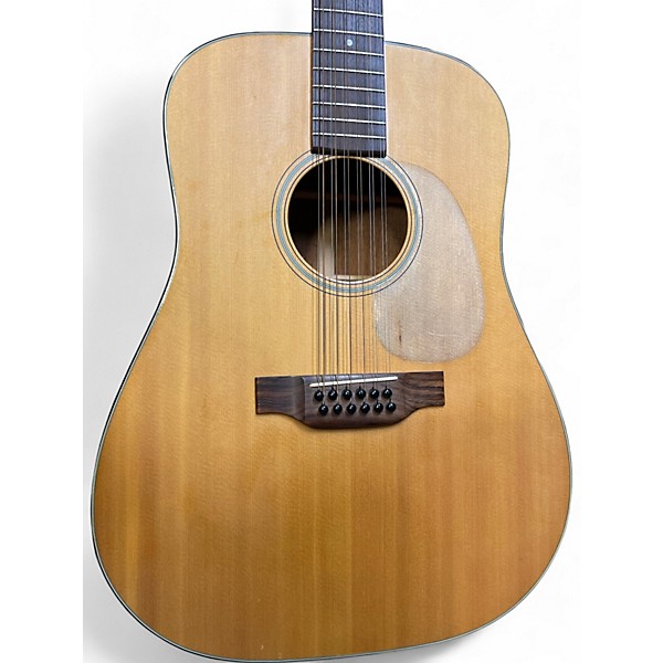 Used 1974 Martin D 12-18 Natural 12 String Acoustic Guitar