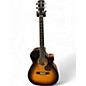 Used Larrivee OMV-09 2 Tone Sunburst Acoustic Electric Guitar thumbnail