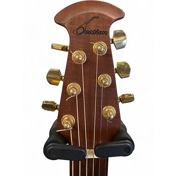 Used Ovation S868-4GC Natural Acoustic Electric Guitar