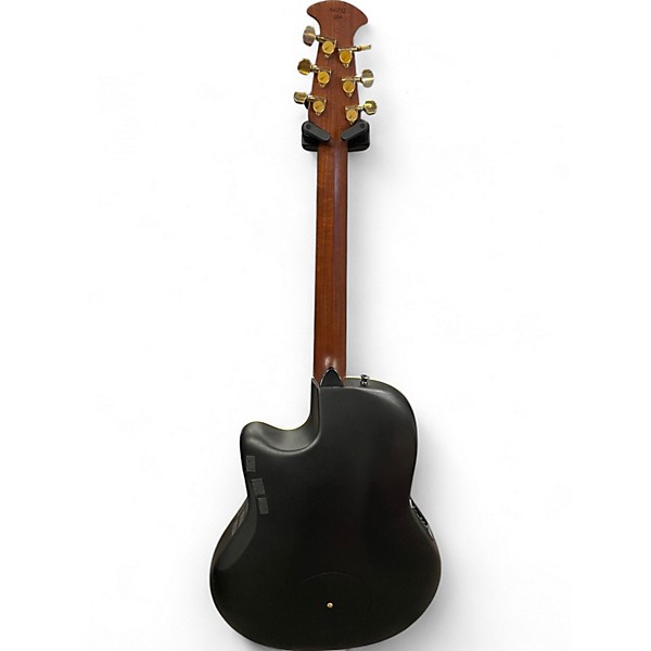 Used Ovation S868-4GC Natural Acoustic Electric Guitar