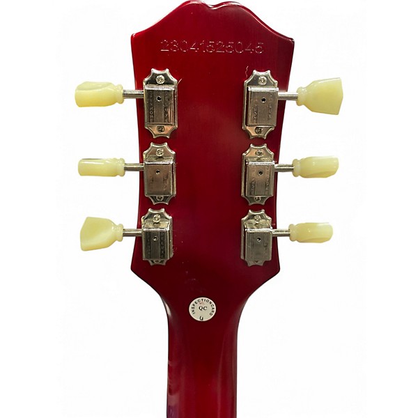 Used 2023 Epiphone 1959 Reissue Les Paul Standard Bourbon Burst Solid Body Electric Guitar