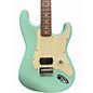 Used 2002 Squier Tom Delonge Signature Stratocaster SURF BLUE Solid Body Electric Guitar