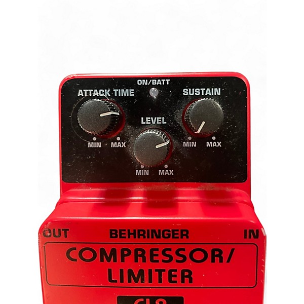 Used Behringer CL9 Compressor/Limiter Effect Pedal