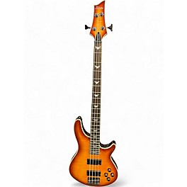 Used Schecter Guitar Research Omen Extreme 4 String Vintage Sunburst Electric Bass Guitar