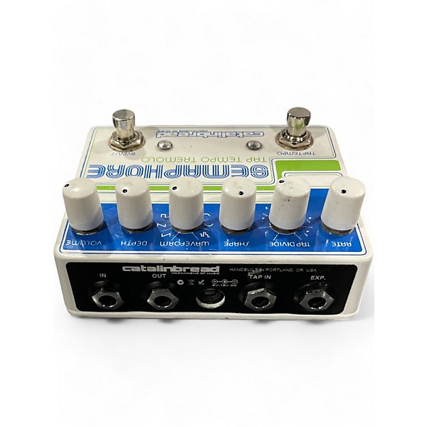Used Catalinbread Semaphore Tap Tempo Tremolo Effect Pedal