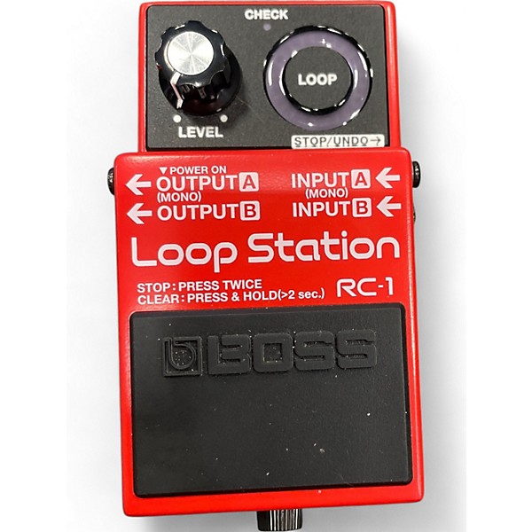 Used BOSS RC1 Loop Station Pedal