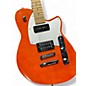 Used 2017 Reverend Double Agent 20th Anniversary Orange Solid Body Electric Guitar