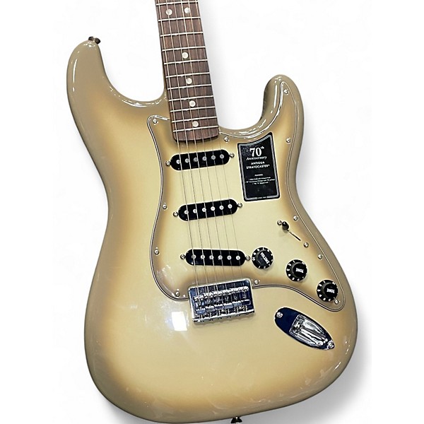 Used Fender Fender 70th Anniversary Vintera II Antigua Stratocaster Elec Antigua Solid Body Electric Guitar