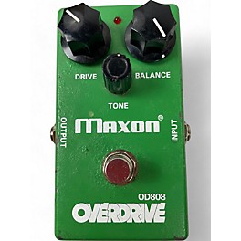 Used Maxon OD808 Overdrive Effect Pedal