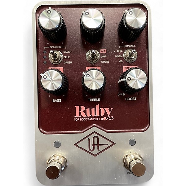 Used Universal Audio RUBY TOP BOOST Effect Pedal