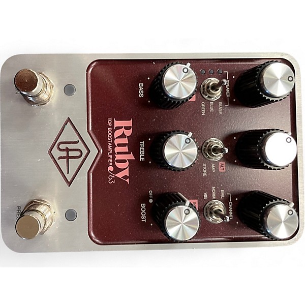 Used Universal Audio RUBY TOP BOOST Effect Pedal