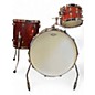 Used Gretsch Drums 3 Piece Renown RED SPARKLE Drum Kit thumbnail