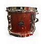 Used Gretsch Drums 3 Piece Renown RED SPARKLE Drum Kit