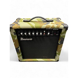 Used Ibanez gta15r camo Guitar Combo Amp