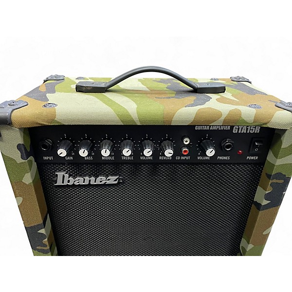 Used Ibanez gta15r camo Guitar Combo Amp