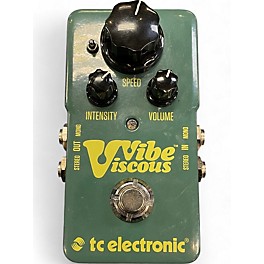 Used TC Electronic Viscous Vibe Univibe Effect Pedal