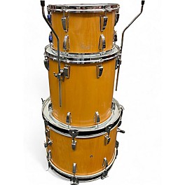 Used 1970s SONOR 3 Piece Slinger Natural Beechwood Drum Kit