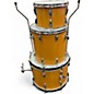 Used 1970s SONOR 3 Piece Slinger Natural Beechwood Drum Kit