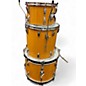 Used 1970s SONOR 3 Piece Slinger Natural Beechwood Drum Kit