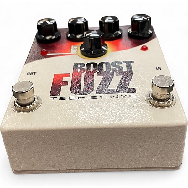 Used Tech 21 BOOST FUZZ Effect Pedal