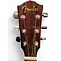 Used Fender CD60S LH Natural Acoustic Guitar