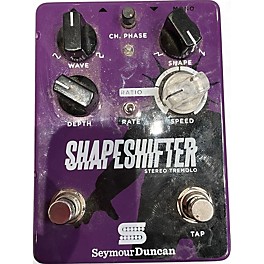 Used Seymour Duncan SFX07 Shape Shift Tap Tremolo Effect Pedal