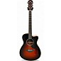 Used Yamaha AC1M Crimson Red Burst Acoustic Electric Guitar thumbnail