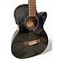 Used Fender CB-60SCE Black Acoustic Bass Guitar