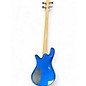 Used Spector Performer 4 Electron Blue Metallic Electric Bass Guitar