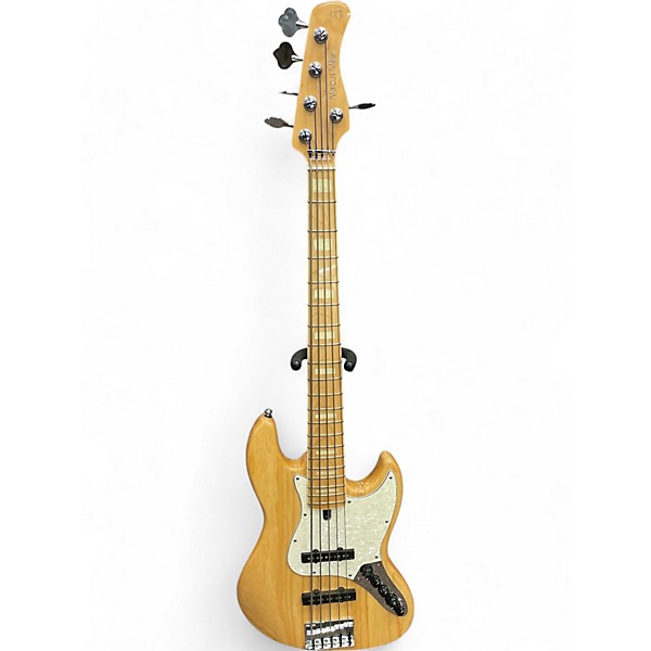 Used Sire Marcus Miller V7 Swamp Ash 5 String Natural Electric Bass Guitar