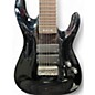 Used ESP LTD SC608B Stephen Carpenter Signature Baritone Black Solid Body Electric Guitar