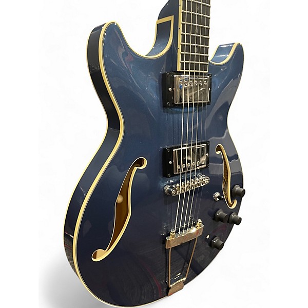 Used Ibanez AMH90 PRUSSIAN BLUE Hollow Body Electric Guitar