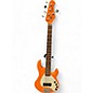 Used OLP TONY LEVIN 5 STRING Orange Electric Bass Guitar thumbnail