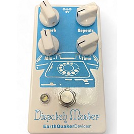 Used EarthQuaker Devices Dispatch Master Delay and Reverb Effect Pedal